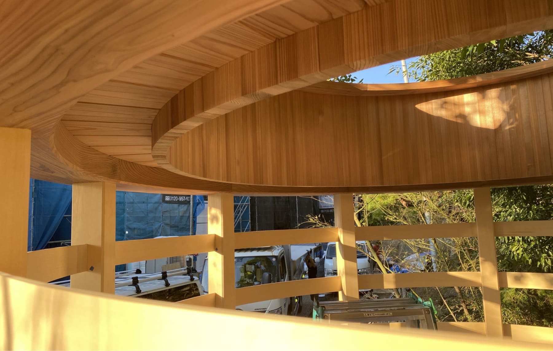 建築物ではない東屋