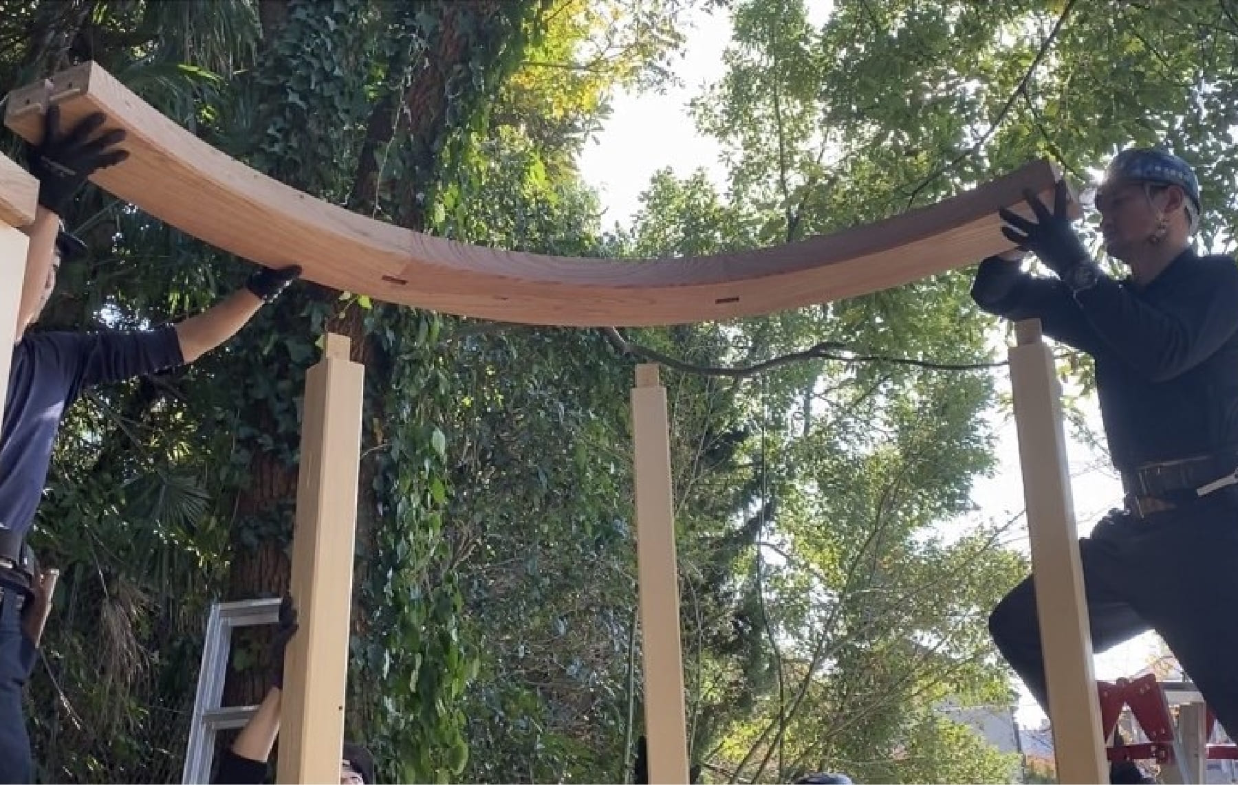 建築物ではない東屋