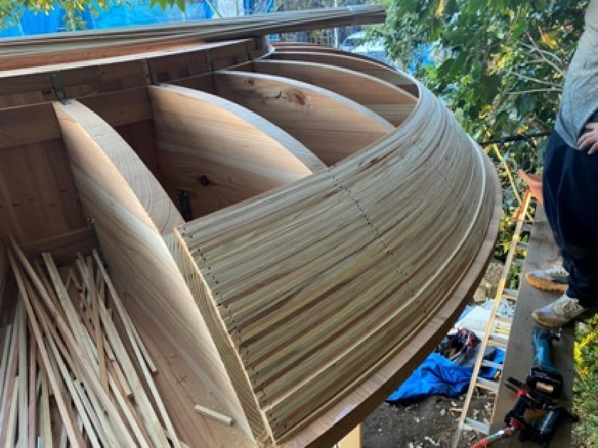 建築物ではない東屋