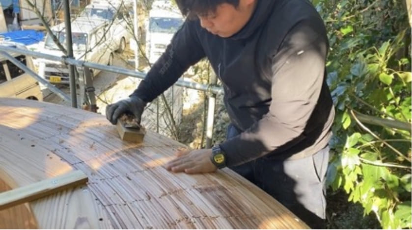 建築物ではない東屋