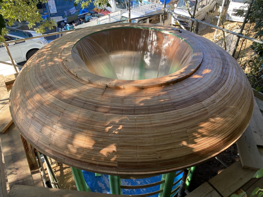 建築物ではない東屋