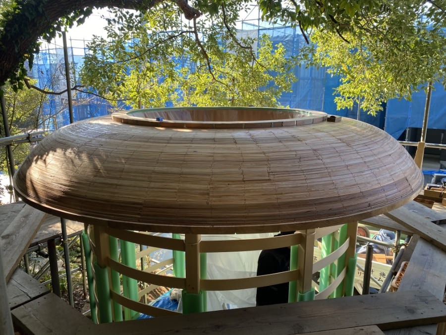 建築物ではない東屋