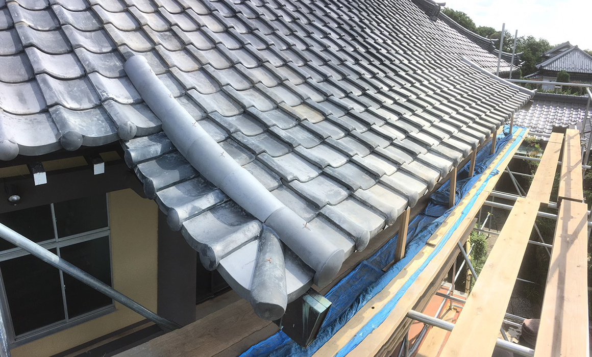 東照寺本堂屋根修理工事